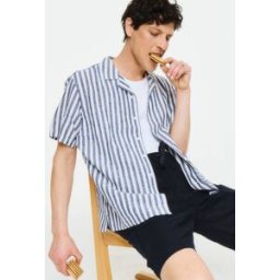 MONOPRIX Short en popeline de coton BIO GOTS 42