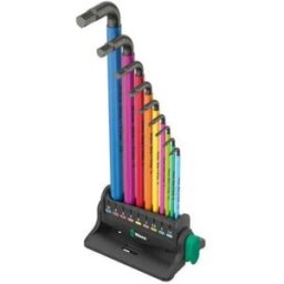 Wera Jeu De Clés Allen Hex Plus 950/9 Multicolour One Size