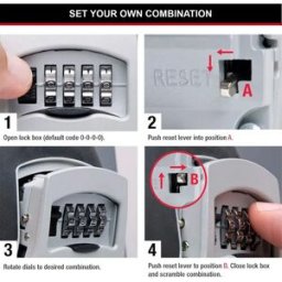 Master Lock Coffre-fort Pour Clés 5401eurdcrm Grey One Size