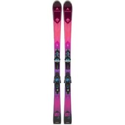 Pack skis DYNASTAR SPEED 550 K + Fixation NX12 (Bleu acier/Rose) Mixte - 2026 174