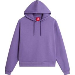 The North Face - Sweat à capuche confortable - M Red Box Hoodie Grounded Plum en Coton - Taille S - Violet