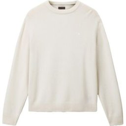 Napapijri - Pull en laine - Ordin C Beige Dimity en Laine - Taille M