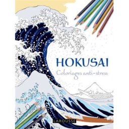 Hokusai : coloriages anti-stress collectif Larousse