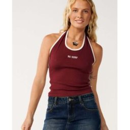Rip Curl Top dos nu Samba Fitted Prune foncé L Female