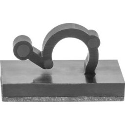 HellermannTyton MAGRA6-PA66/NDFEBR5-BK (25) Clip de câble 151-04468 Plage de Ø du faisceau 6 mm (max) noir 25 pc(s)