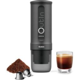 OutIn Nano Machine à expresso gris sidéral
