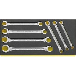 Stahlwille TCS 24/7, 8X10-19X22 MM 96838758 Jeu de clés à œil doubles 8 - 22 mm