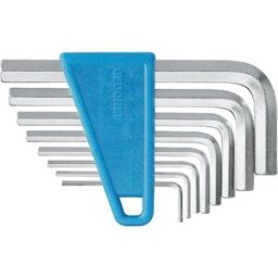 Gedore 6352000 6 pans intérieurs Jeu de clés mâles coudées 8 pièces