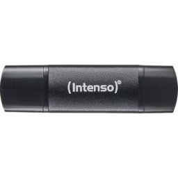 Intenso Flex Line Clé USB au détail 64 GB noir 3544490 USB 3.1 (Gen 1), USB-C® (USB 3.2 Gen 1)