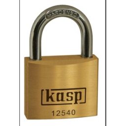 Cadenas Kasp K12540 or-jaune avec serrure à clé