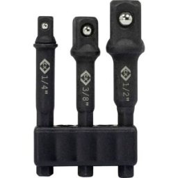 C.K Set dadaptateurs de douille en pouces 1/2, 3/8, 1/4 T4571