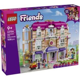 42704 LEGO® FRIENDS Le Grand Hôtel de Heartlake City; set de jeu avec 6 figurines et 2 chats