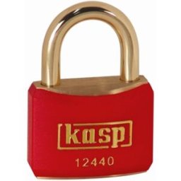 Cadenas 40 mm avec serrure à clé Kasp K12440REDA1 or-jaune 1 pc(s)