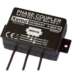 Coupleur de phase kit monté Kemo Powerline M091N Tension dentrée (plage): 400 V/AC (max.)