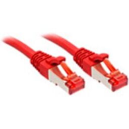 LINDY 47740 RJ45 Câble réseau, câble patch CAT 6 S/FTP 20.00 m rouge contacts dorés 1 pc(s)