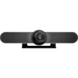 Webcam 4K Logitech MeetUp 3840 x 2160 Pixel pied de support, support à pince