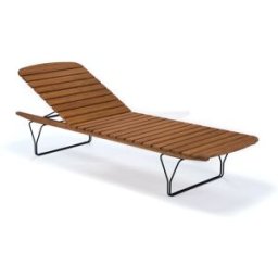 Houe - Transat inclinable Molo - Bois naturel - Bambou - Designer Henrik Pedersen