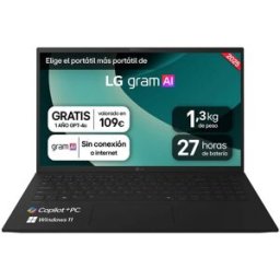 Pc Portable Lg Gram 15" 15z80t 16gb 512gb Amd Ryzen Ai 5 340
