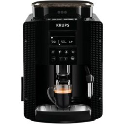 Machine À Expresso Krups Multi-boissons Comptoir Black Coffee Beans 2 Tasses