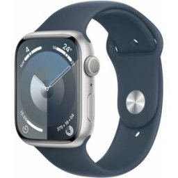 Apple Watch Series 9 45 Mm Numérique 396 X 484 Pixels Écran Tactile Argent Wifi Gps (satellite)
