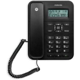 Téléphone Fixe Filaire Motorola Ct202 Noir