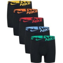 Nike Kids Boxers En Coton 5 Unités Black 12-13 Années Garçon
