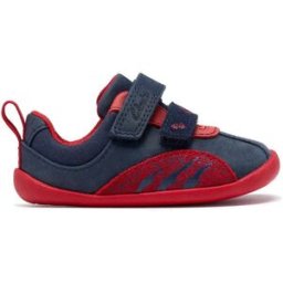 Clarks Shoes Baskets Sans Lacets Roamer Tail Wide Navy Leather EU 20 Garçon,Fille