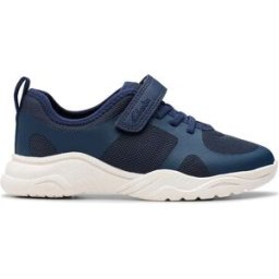 Clarks Shoes Baskets Sans Lacets Feather Ath Navy EU 29 Garçon,Fille