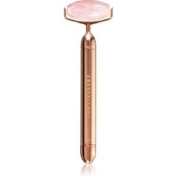 Crystallove Vibrating Roller Rose Quartz accessoire de massage visage 1 pcs
