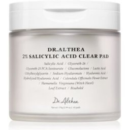 Dr. Althea 2% Salicylic Acid Clear Pad disques nettoyants exfoliants à l’acide salicylique 65 pcs