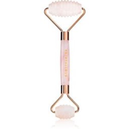 Crystallove Rose Quartz 3D Teeth Roller rouleau de massage visage 1 pcs