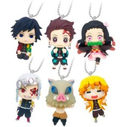 Takara Tomy Porte-clés Demon Slayer Multicolor One Size unisex