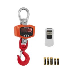 Balance suspendue - numérique - 3 000 kg/0,5 kg - LED