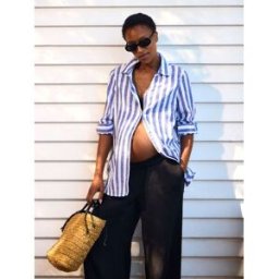 Jojo Maman Bébé JoJo Maman Bébé Shirt bleu L (FR 46-48)