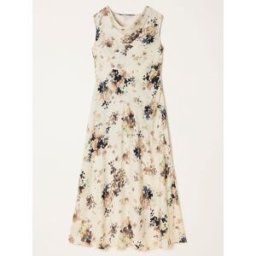 Fat Face FatFace Cowl Neck Midi Dress crème FR 48 Regular (EU 46 R)