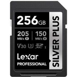 Carte sd LEXAR SDXC SILVER PLUS 256 G V 30