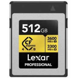 Carte compact flash LEXAR CFEXPRESS PRO TYPE B GOLD 512