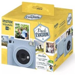 Appareil photo instantané FUJIFILM INSTAX SQ 1 BLEU PACK EVASION