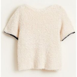 Bellerose - Pull 100% Coton Bio Nomed fluffy écru 8 A