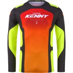 Maillot Cross Force Race KENNY RED NEON YELLOW