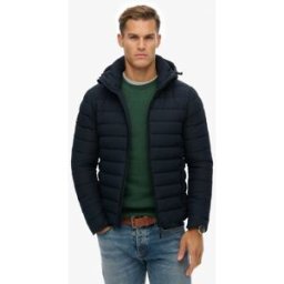 Superdry Homme Veste Fuji à Capuche Navy Taille: XL