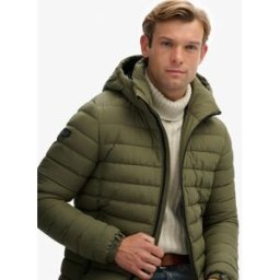 Superdry Homme Doudoune Fuji à Capuche Green Taille: L