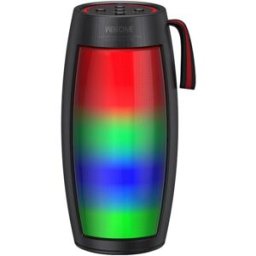 YONIS Enceinte Bluetooth 5w Son Puissant Basses Profondes Lumière Rgb Autonomie 90min