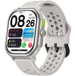 YONIS Montre Connectée Élégante Avec Écran 2.15 Pouces Gps Et Appels Bluetooth