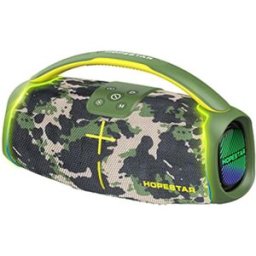 YONIS Enceinte Waterproof Portable 50w Bluetooth Camouflage Hi-fi Son Extérieur