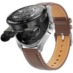 YONIS Montre Connectée 2 En 1 Avec Écouteurs Bluetooth Appels Nfc Étanchéité Ip67