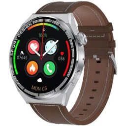 YONIS Montre Connectée Luxe 1.6' Écran Tactile Ip67 Nfc Paiement Bluetooth