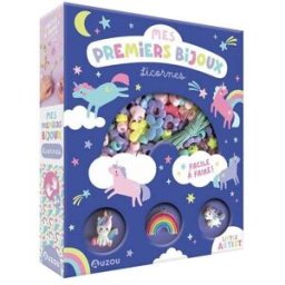 Jeu Créatif Mes Premiers Bijoux Licornes Perles Couleurs Charms Auzou 3+