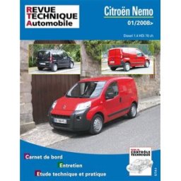 Revue technique automobile, n° B754. Citroën Némo Diesel 1.4 HDI 70 chevaux 8 V depuis 01/2008 revue technique automobile ETAI