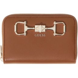Portefeuille Guess Janie Medium Femme Marron Taille unique